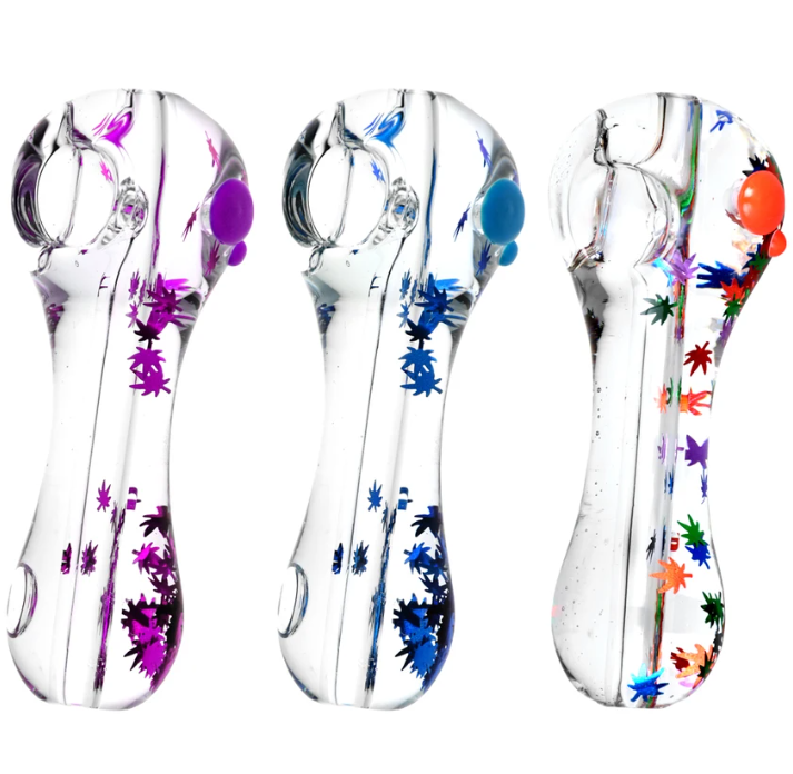 Glycerin Glass Spoon Pipe