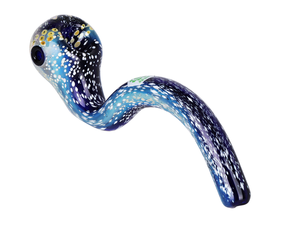 SeshGear Galaxy View Sherlock Glass Hand Pipe