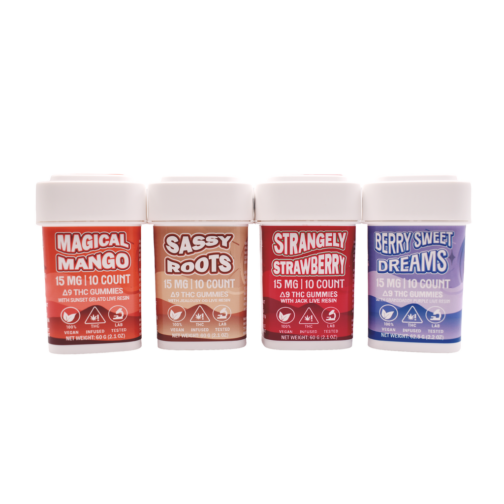 Live Resin Enhanced THC Gummies