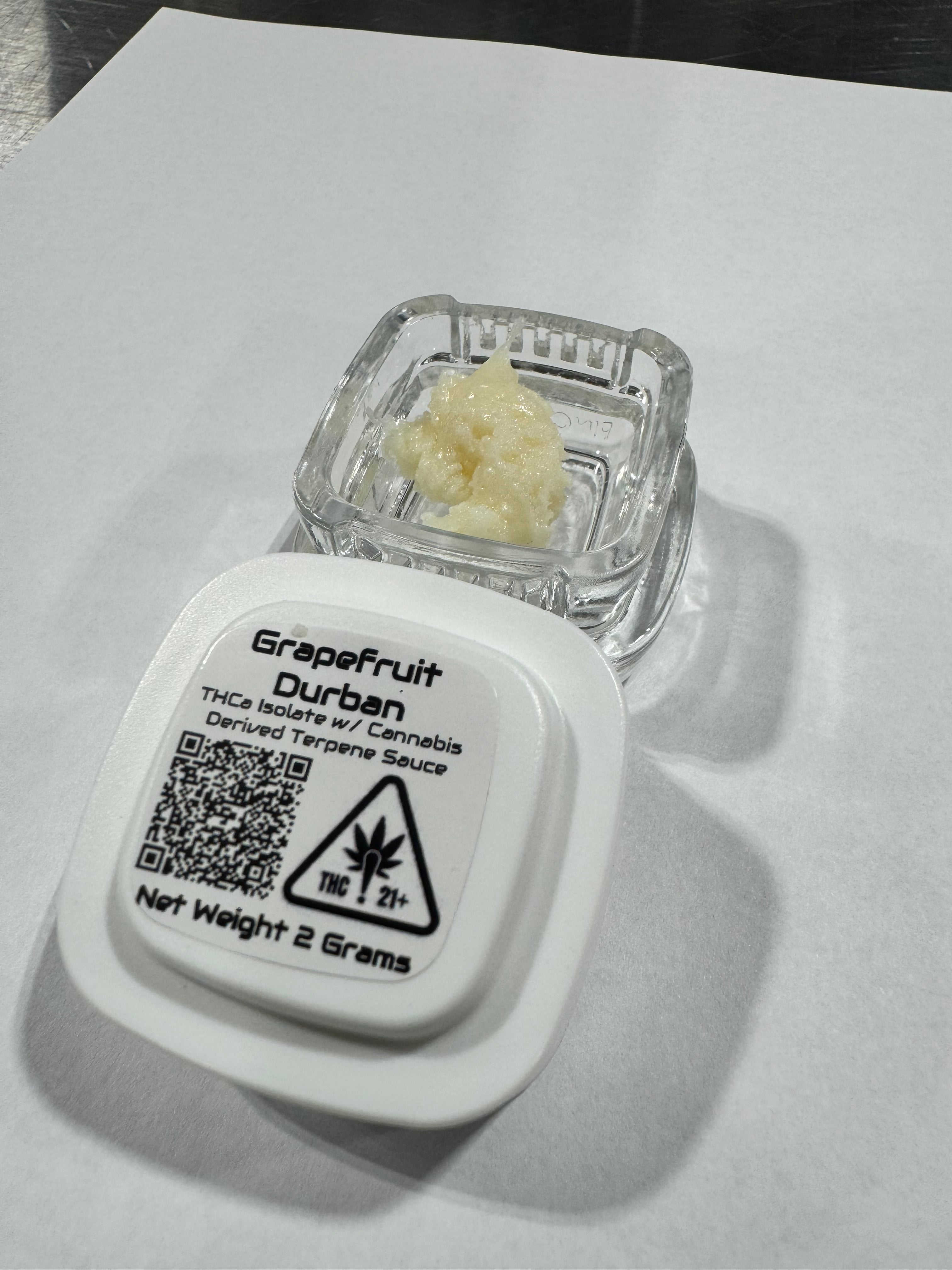 Grapefruit Durban THCa Badder Wholesale Bundle